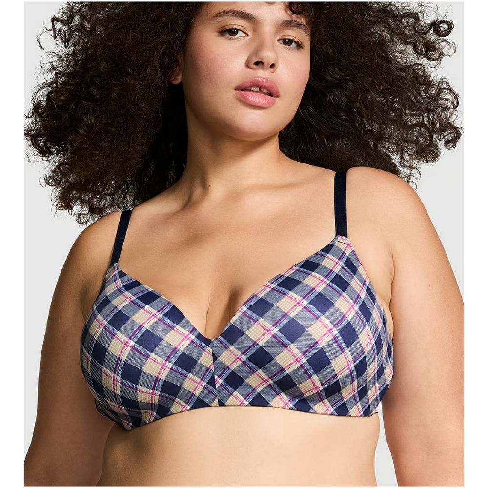 PINK Victoria's Secret Size 40DD Wear Everywhere Lightly Lined Wireless Bra